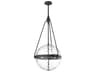 Alora Mood Harmony 4-Light Matte Black Globe Pendant