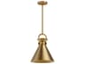 Alora Mood Emerson 1-Light Aged Gold Mini Pendant
