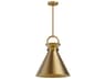 Alora Mood Emerson 1-Light Aged Gold Pendant