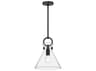 Alora Mood Emerson 1-Light Matte Black Mini Pendant