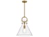 Alora Mood Emerson 1-Light Aged Gold Pendant