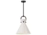 Alora Mood Emerson 1-Light Matte Black Pendant