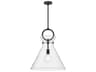 Alora Mood Emerson 1-Light Matte Black Pendant