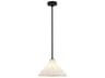 Alora Mood Serena 1-Light Matte Black Pendant