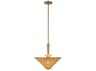 Alora Mood Bridgette 1-Light Brushed Gold Pendant