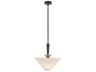 Alora Mood Bridgette 1-Light Matte Black Pendant
