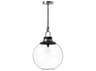 Alora Mood Copperfield 1-Light Chrome Globe Pendant