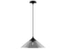 Alora Mood Mauer 1-Light Matte Black Pendant
