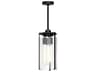 Alora Mood Belmont 3-Light Matte Black Cylinder Mini Pendant