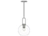 Alora Mood Soji 1-Light Brushed Nickel Globe Mini Pendant