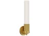 Alora Mood Rue 1-Light Brushed Gold Vanity Light