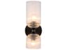 Alora Mood Nelly 2-Light Matte Black Wall Sconce
