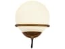 Alora Mood Alba 1-Light Aged Gold Wall Sconce