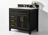 Ancerre Designs Aspen Black Onyx 36" Vanity