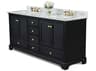 Ancerre Designs Audrey Black Onyx 72" Vanity
