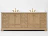 Ancerre Designs Audrey Oak 84" Vanity