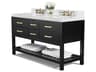 Ancerre Designs Elizabeth Black Onyx 60" Vanity