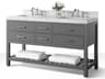 Ancerre Designs Elizabeth Sapphire Gray 60" Vanity