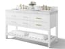 Ancerre Designs Elizabeth White 60" Vanity