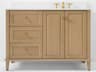 Ancerre Designs Hannah Oak 42" Right Basin Vanity
