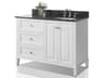 Ancerre Designs Hannah White 48" Right Basin Vanity