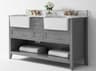 Ancerre Designs Hayley Sea Cloud Gray 60" Vanity