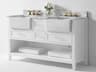 Ancerre Designs Hayley White 60" Vanity