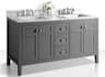 Ancerre Designs Maili Sapphire Gray 60" Vanity