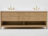 Ancerre Designs Momo Oak 84" Vanity