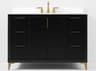 Ancerre Designs Turlington Black Oak 48" Vanity