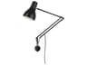 Anglepoise Type-75 1-Light Jet Black Swing Wall Sconce