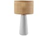 Adesso Sheffield White Rattan Table Lamp