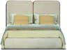 Arflex Palazzo Beige Plywood Upholstered Twin Platform Bed