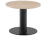 Arflex Goya Round Marble End Table