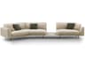 Arflex Bel Air Upholstered Sectional Sofa