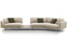 Arflex Bel Air Upholstered Sectional Sofa
