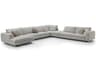 Arflex Leenus Upholstered Sectional Sofa