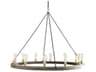 Arteriors Home Geoffrey 12-Light Gray Round Chandelier