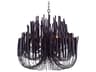 Arteriors Home Tilda 6-Light Black Chandelier