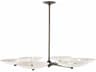 Arteriors Home Griffith 6-Light Bone English Bronze Bowl Chandelier