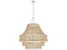 Arteriors Home Tulane 8-Light Natural Brown Chandelier