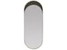 Arteriors Home Inset Antique Brass Bronze Wall Mirror Oval