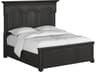 A.R.T. Furniture Atrium Black Wood King Panel Bed