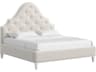 A.R.T. Furniture Haven Warm White Beige Upholstered Queen Panel Bed