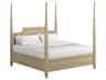 A.R.T. Furniture Eave Sundrenched Natural Oak Parrawood Wood Queen Four Poster Bed