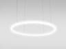 Artemide Alphabet Of Light White Grey Geometric Round Pendant