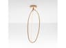 Artemide Arrival Brass Geometric Flush Mount