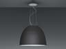 Artemide Nur Anthracite Grey Dome Pendant
