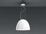 Artemide Nur Gloss White Dome Pendant