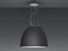 Artemide Nur Anthracite Grey Dome Pendant